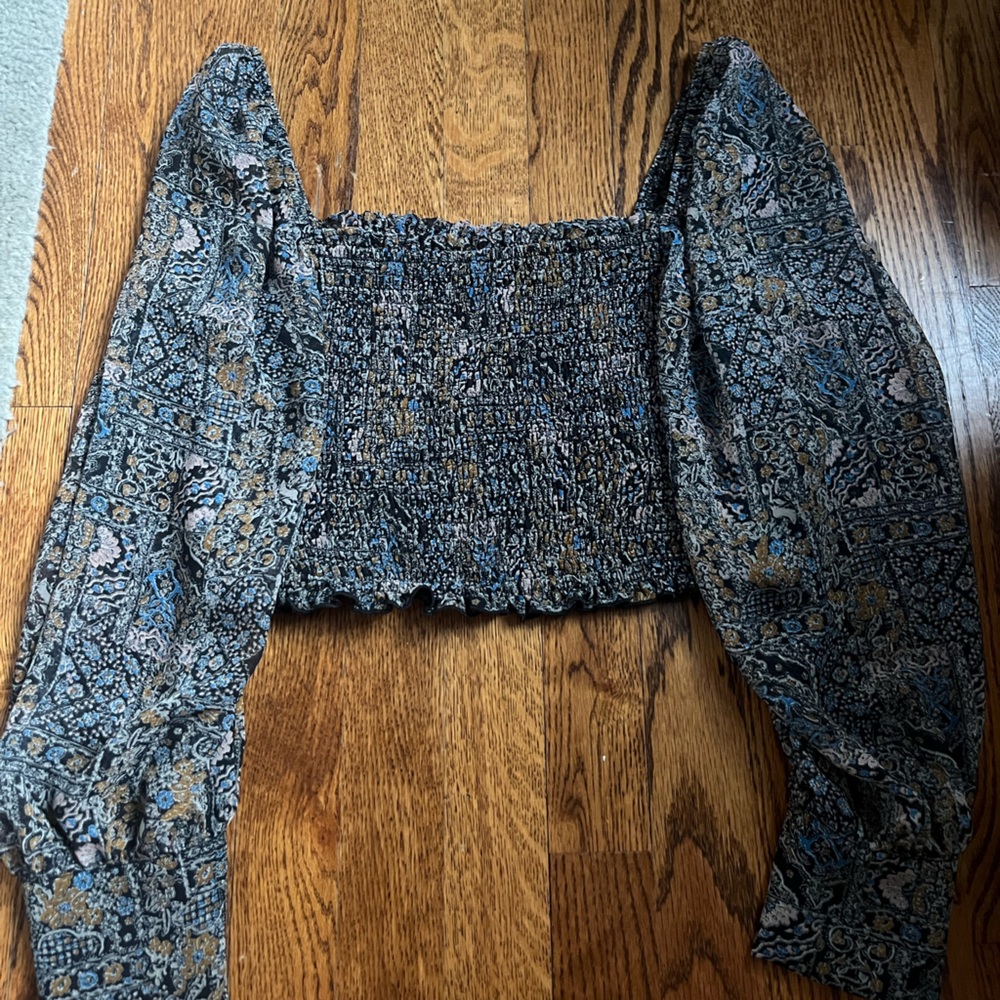 Floral Print Blouse